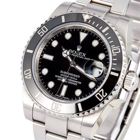 rolex submariner date black dial men's watch 116610ln-0001|Rolex 116610ln price.